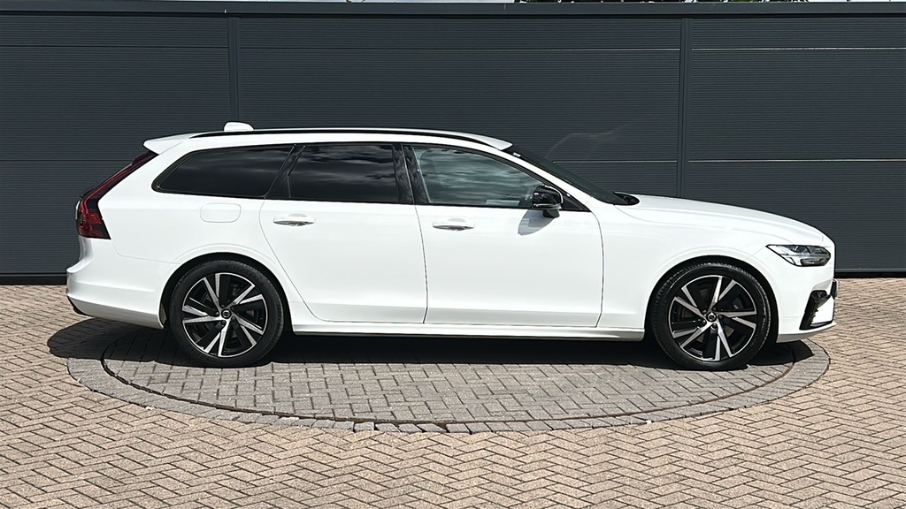 Volvo V90 2.0 B4d R Design 197 Ps White #4