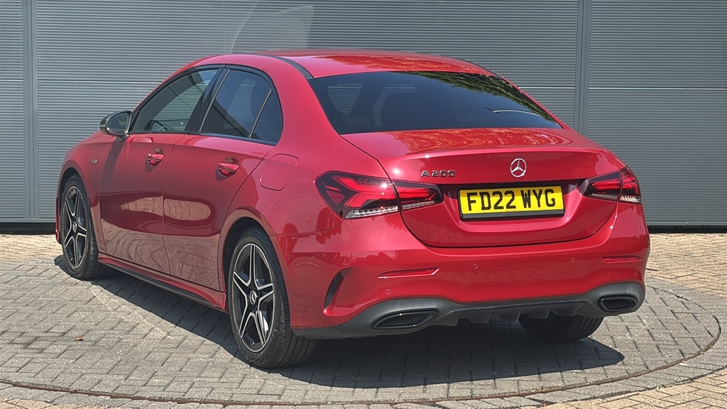 Mercedes-Benz A Class A200 Amg Line Executive Edition 0 Ps Red #3