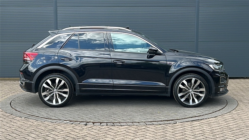 Volkswagen T-Roc 1.5 Tsi Evo R-line Dsg 0 Ps Black #4