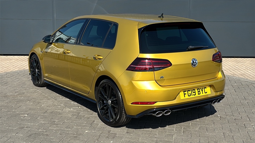 Volkswagen Golf 2.0 Tsi 300 R 4Motion Dsg 300 Ps FG19BYC Yellow #3