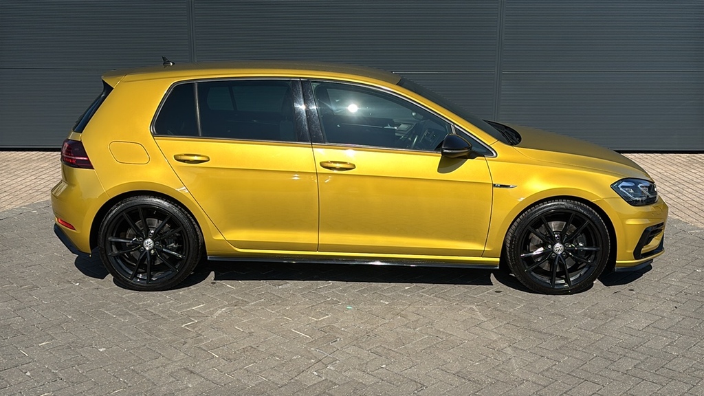 Volkswagen Golf 2.0 Tsi 300 R 4Motion Dsg 300 Ps FG19BYC Yellow #4