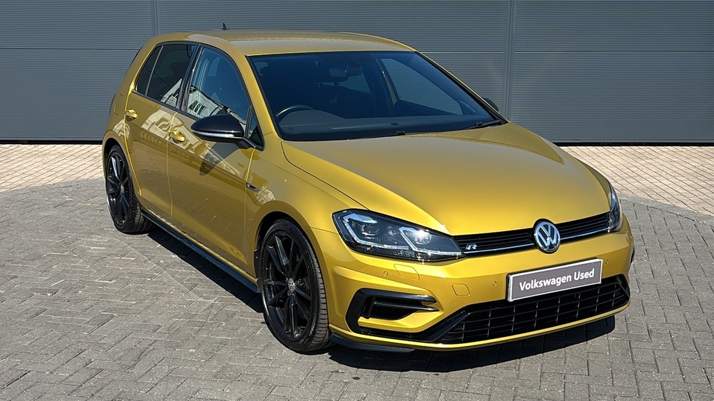 Volkswagen Golf 2.0 Tsi 300 R 4Motion Dsg 300 Ps Yellow