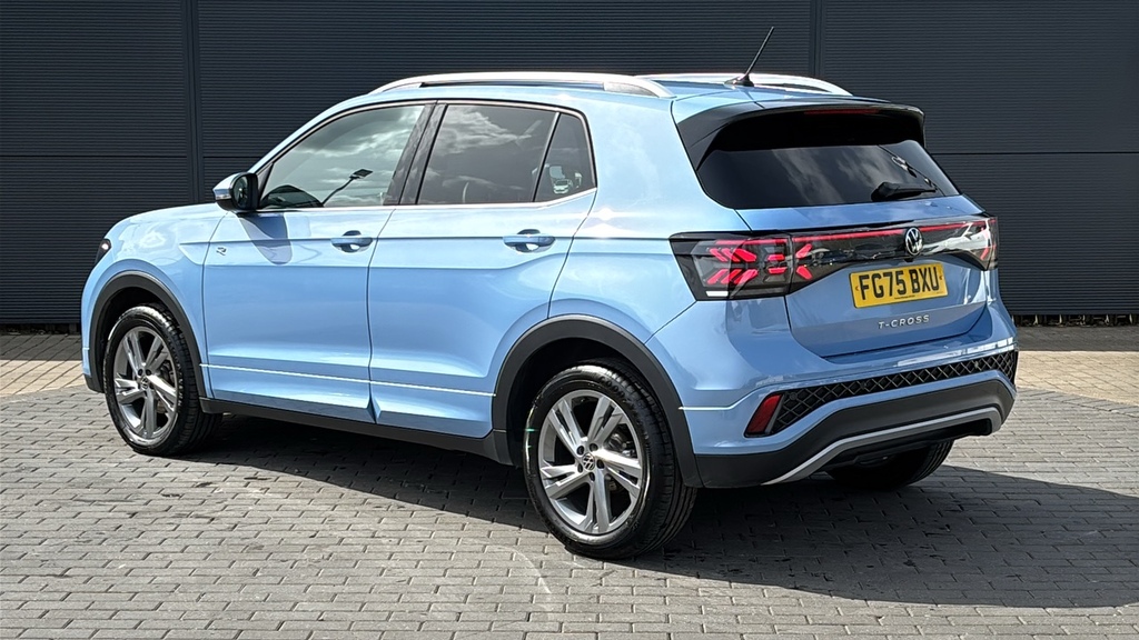 Volkswagen T-Cross 1.5 Tsi R-line Dsg 150 Ps Blue #3