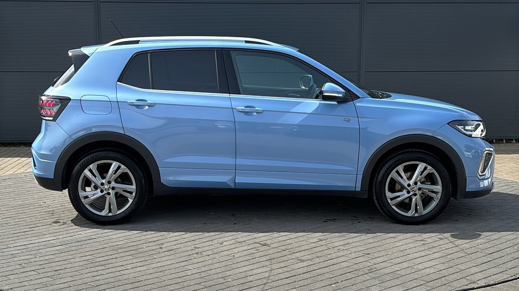 Volkswagen T-Cross 1.5 Tsi R-line Dsg 150 Ps Blue #4