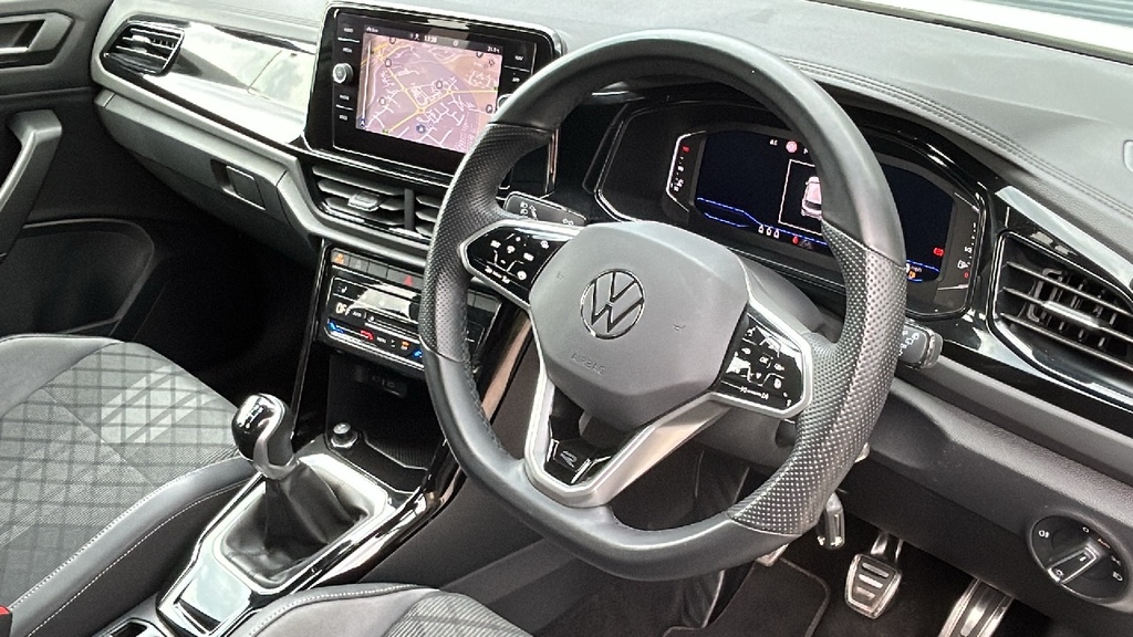 Volkswagen T-Roc 1.5 Tsi R-line 150 Ps White #6