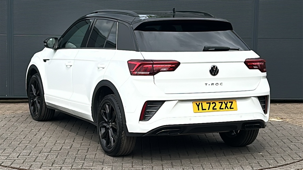 Volkswagen T-Roc 1.5 Tsi R-line 150 Ps White #3