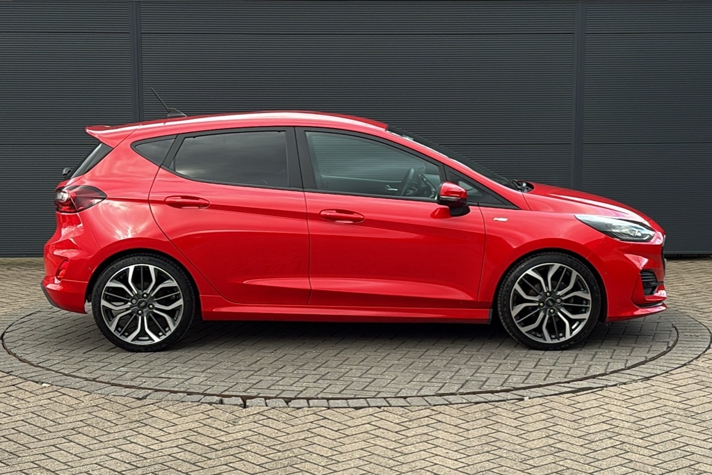 Ford Fiesta 1.0 Ecoboost Hybrid Mhev 125 St-line X Edition Red #4
