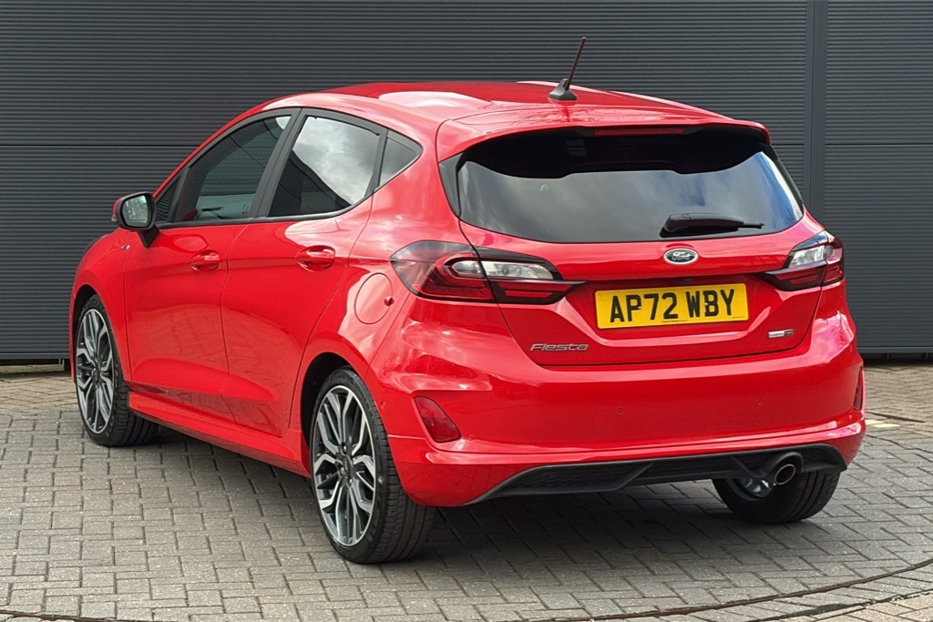 Ford Fiesta 1.0 Ecoboost Hybrid Mhev 125 St-line X Edition Red #3