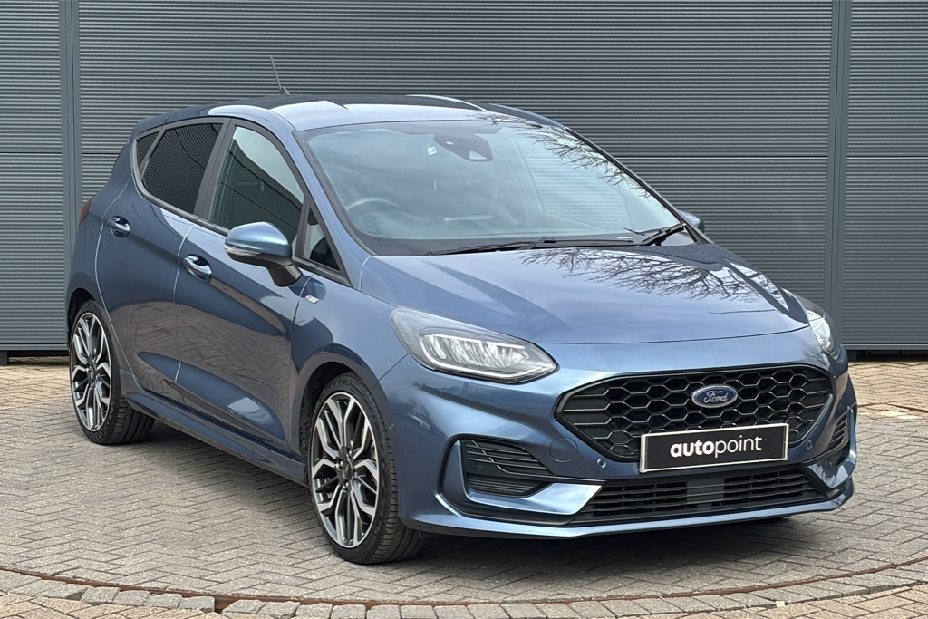 Ford Fiesta 1.0 Ecoboost Hybrid Mhev 125 St-line X Edition Blue