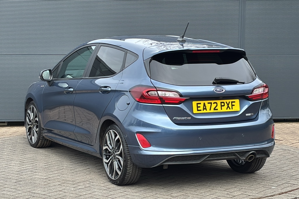 Ford Fiesta 1.0 Ecoboost Hybrid Mhev 125 St-line X Edition Blue #3