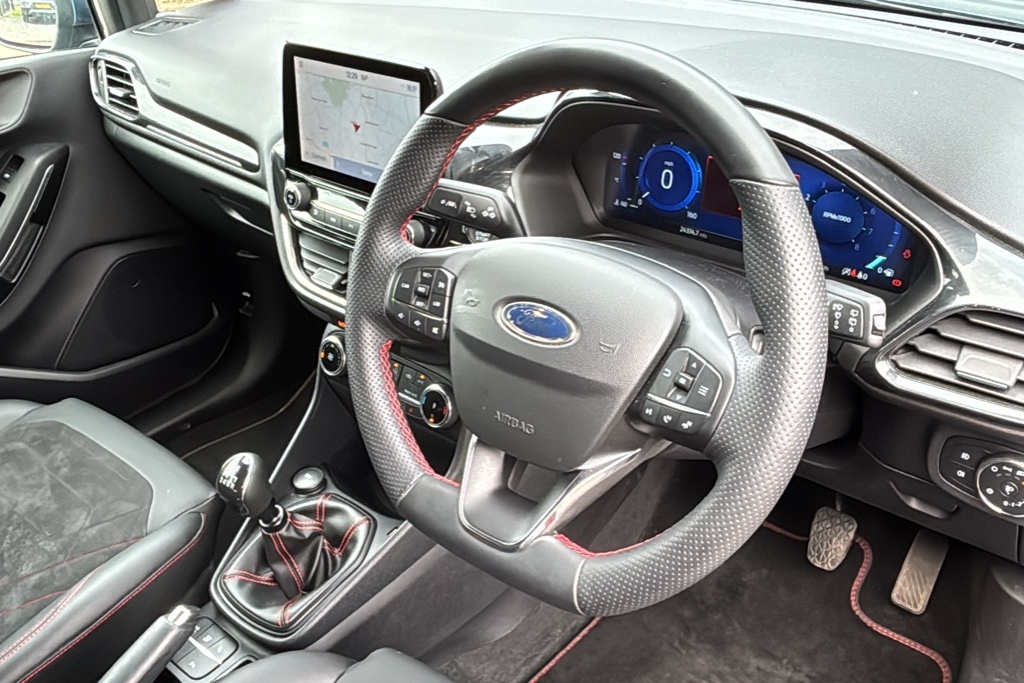 Ford Fiesta 1.0 Ecoboost Hybrid Mhev 125 St-line X Edition Blue #6