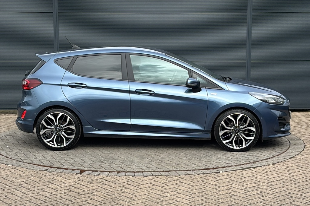 Ford Fiesta 1.0 Ecoboost Hybrid Mhev 125 St-line X Edition Blue #4