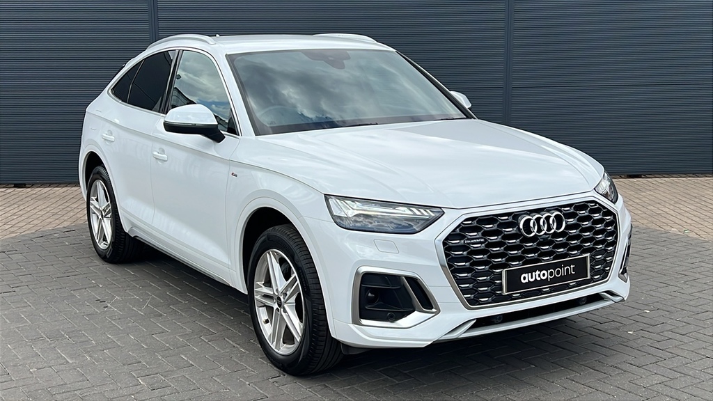 Audi Q5 40 Tdi Quattro S Line S Tronic 204 Ps White