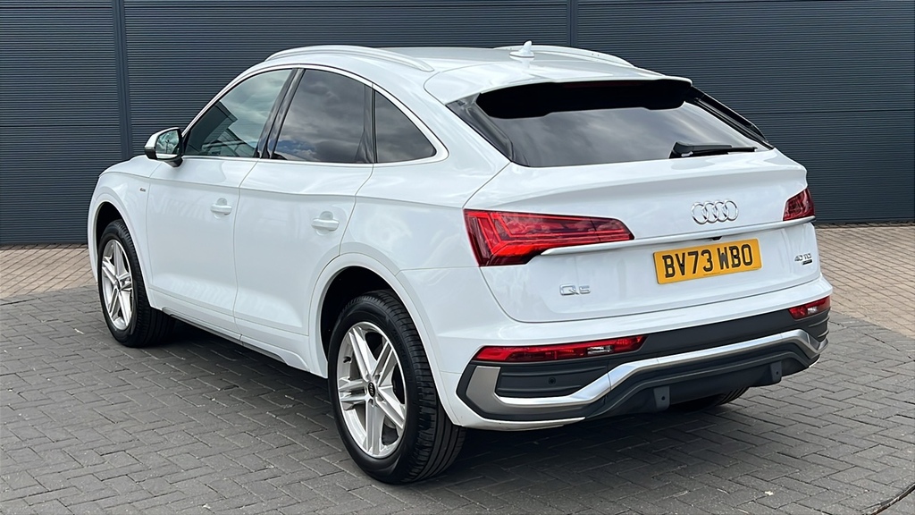Audi Q5 40 Tdi Quattro S Line S Tronic 204 Ps White #3