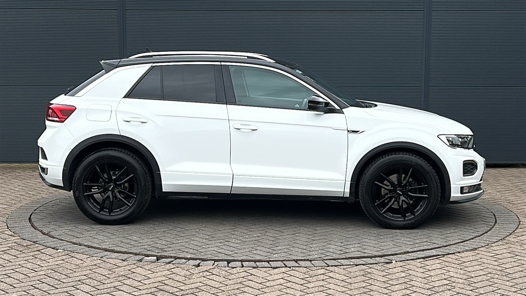 Volkswagen T-Roc 2.0 Tdi R-line Dsg 150 Ps White #4