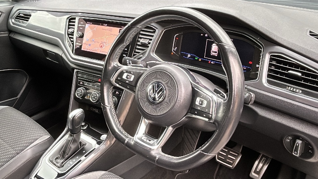 Volkswagen T-Roc 2.0 Tdi R-line Dsg 150 Ps White #6