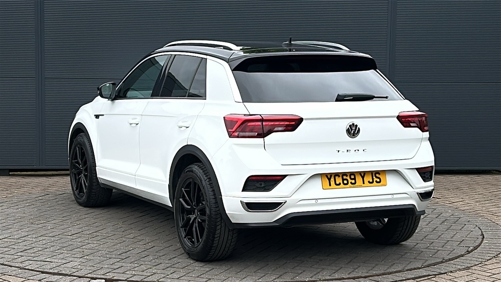 Volkswagen T-Roc 2.0 Tdi R-line Dsg 150 Ps White #3