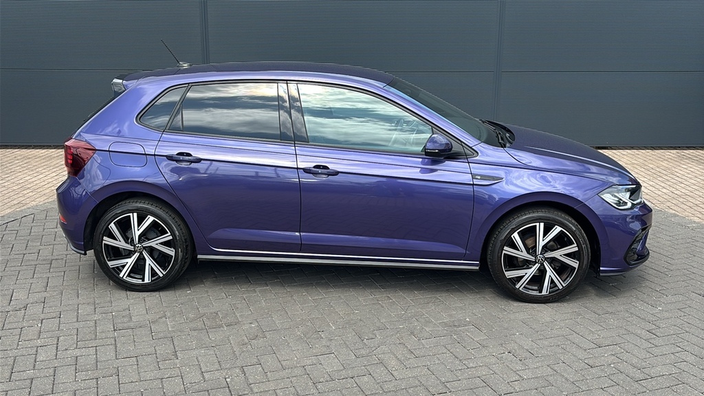 Volkswagen Polo 1.0 Tsi R-line 95 Ps Purple #4