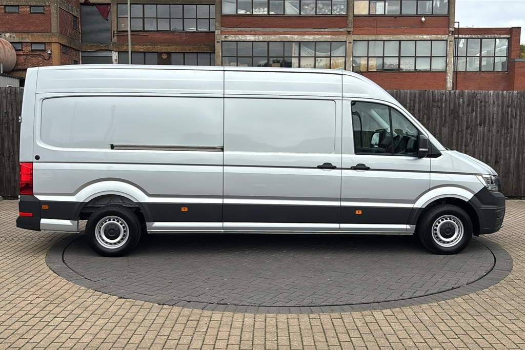 Volkswagen Crafter 2.0 Tdi 177Ps Trendline High Roof Van 177 Ps Silver #4