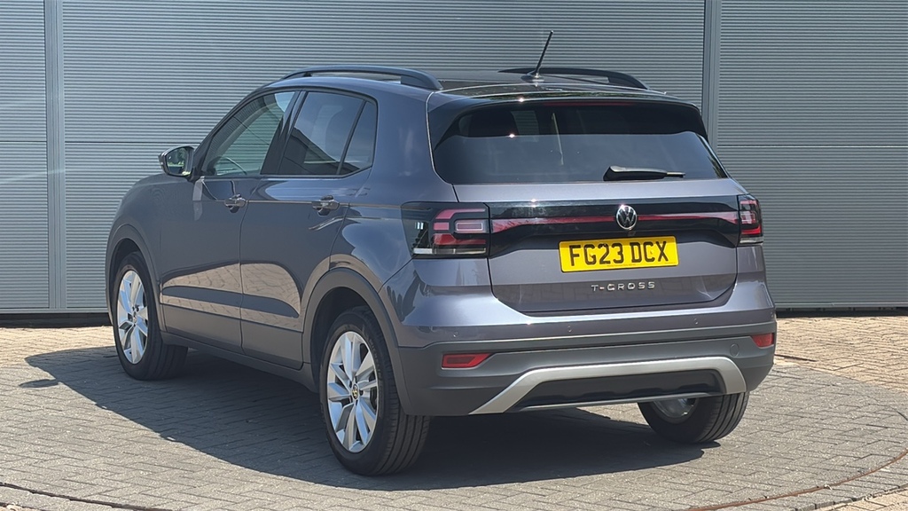 Volkswagen T-Cross 1.0 Tsi 110 Se 0 Ps Grey #3