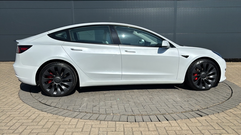 Tesla Model 3 Performance Awd Performance Upgrade 0 White #4