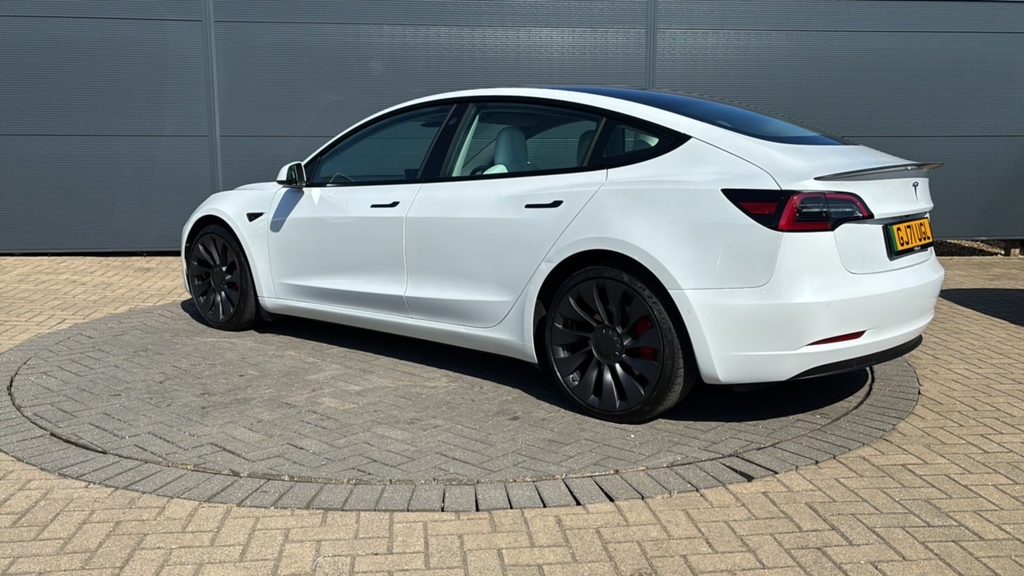 Tesla Model 3 Performance Awd Performance Upgrade 0 White #3