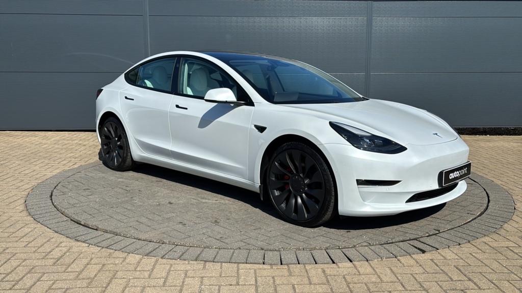 Tesla Model 3 Performance Awd Performance Upgrade 0 White