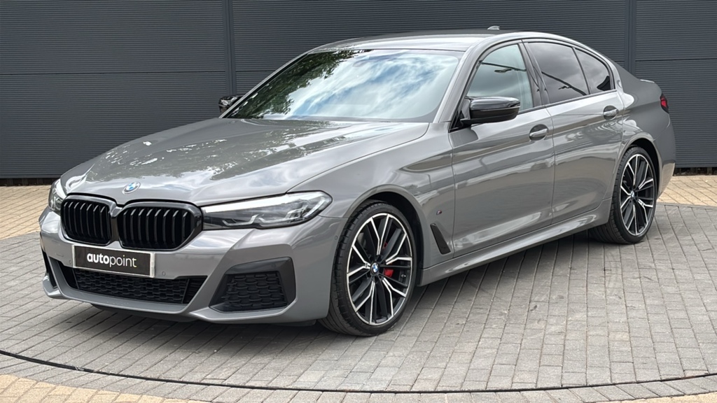 BMW 5 Series 520D Mht M Sport Step Grey #11