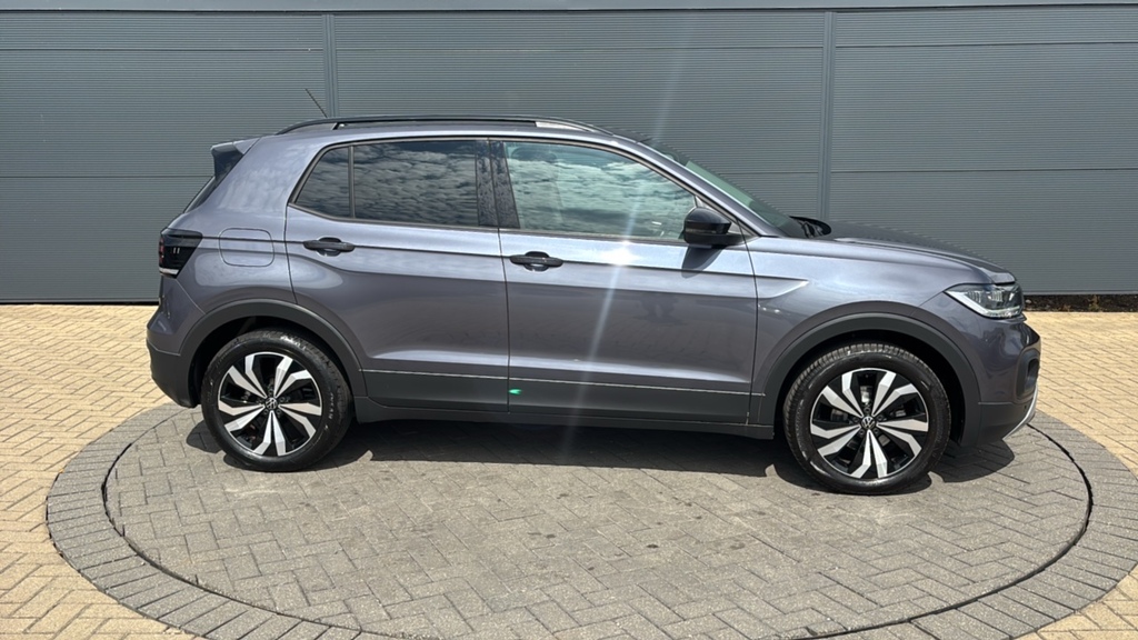 Volkswagen T-Cross 1.0 Tsi 110 Black Edition 110 Ps Grey #4