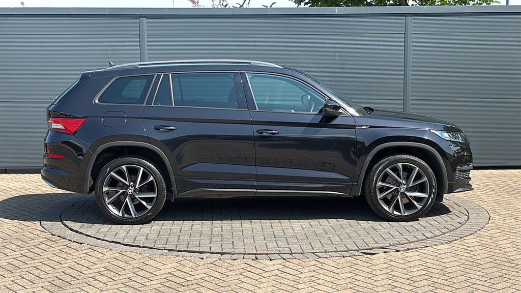 Skoda Kodiaq 2.0 Tdi Sport Line 4X4 Dsg 7 Seat 0 Ps Black #4