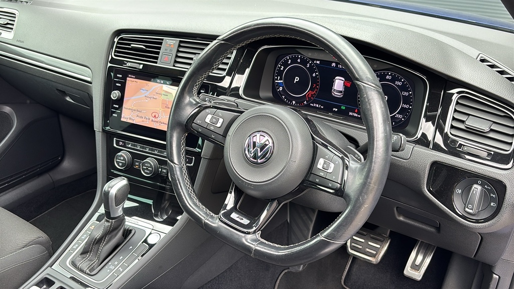 Volkswagen Golf 2.0 Tsi 300 R 4Motion Dsg 300 Ps Blue #6