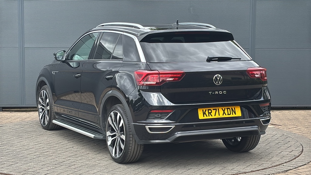 Volkswagen T-Roc 2.0 Tdi Evo R-line Dsg 150 Ps Black #3