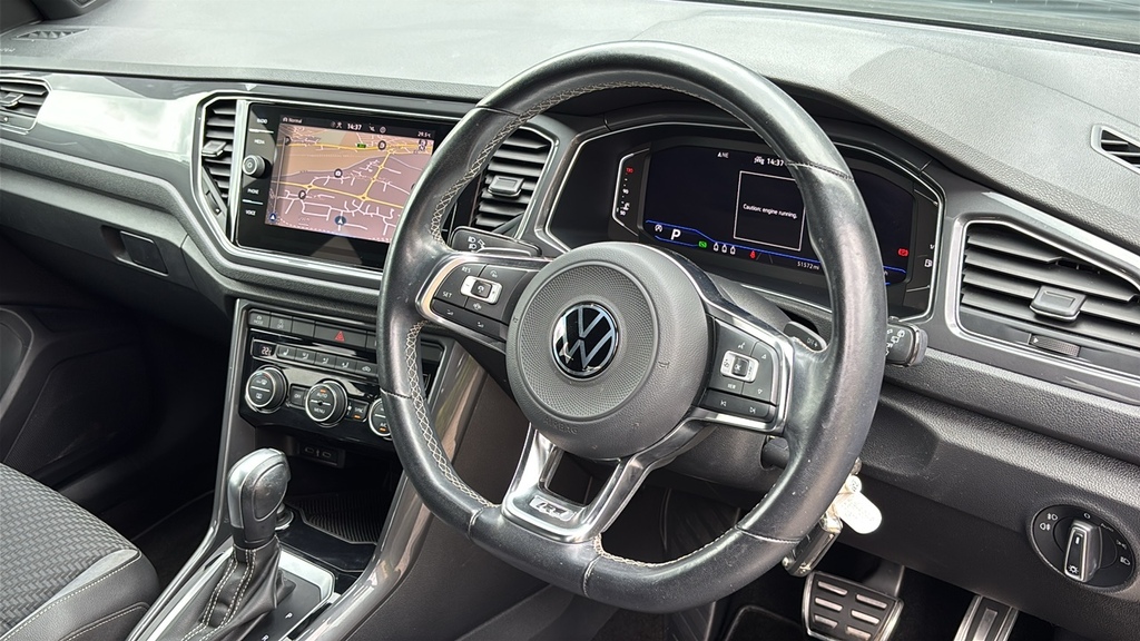 Volkswagen T-Roc 2.0 Tdi Evo R-line Dsg 150 Ps Black #6