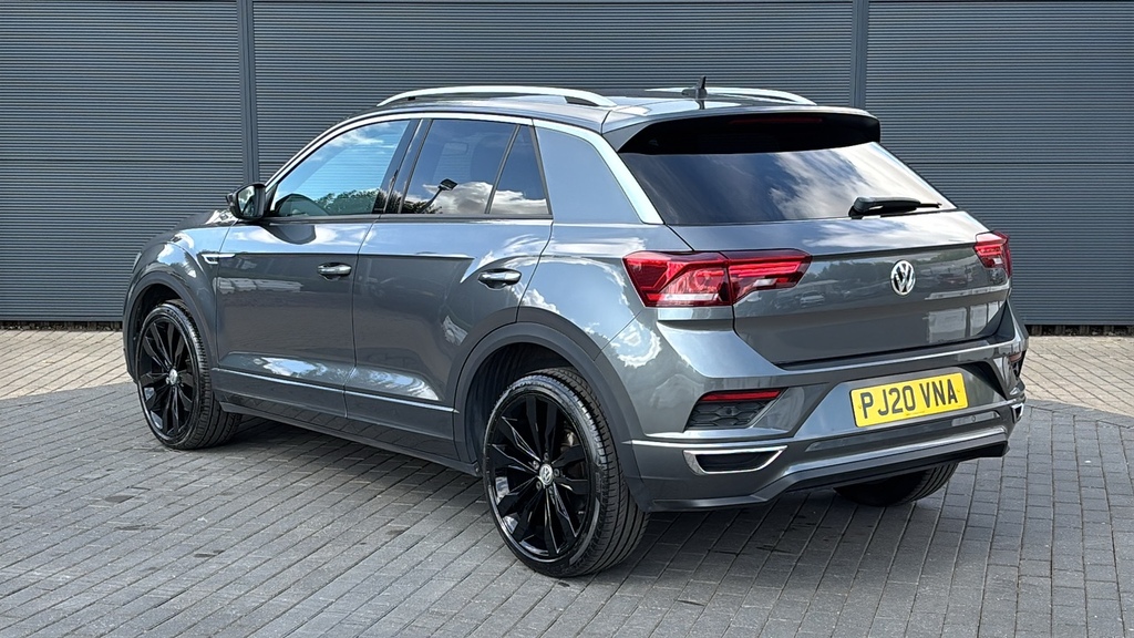 Volkswagen T-Roc 1.5 Tsi Evo R-line Dsg 150 Ps Grey #3
