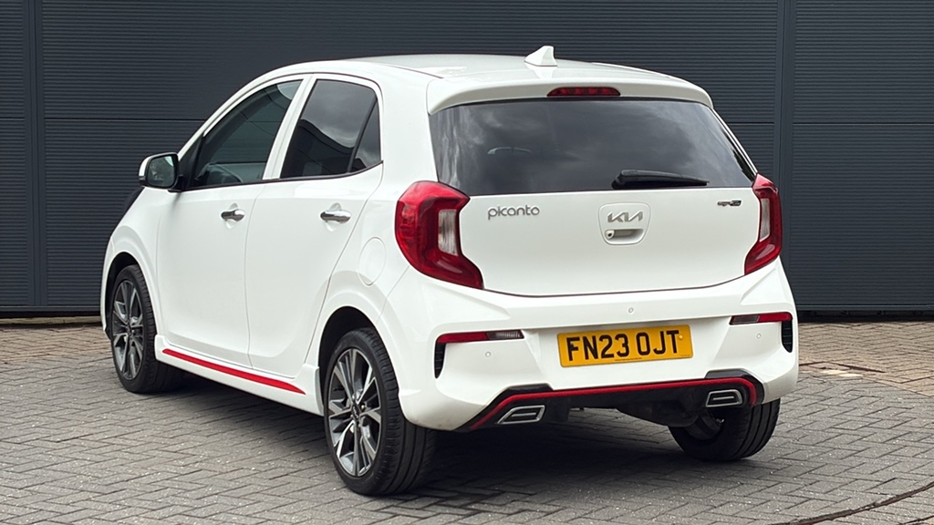Kia Picanto 1.0T Gdi Gt-line S 4 Seats 0 Ps White #3