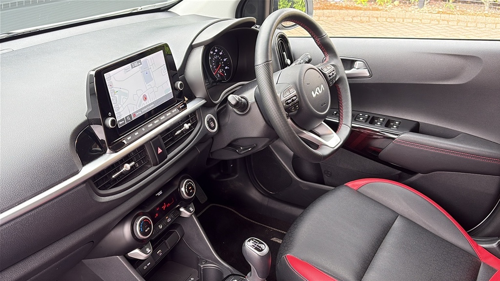 Kia Picanto 1.0T Gdi Gt-line S 4 Seats 0 Ps White #2