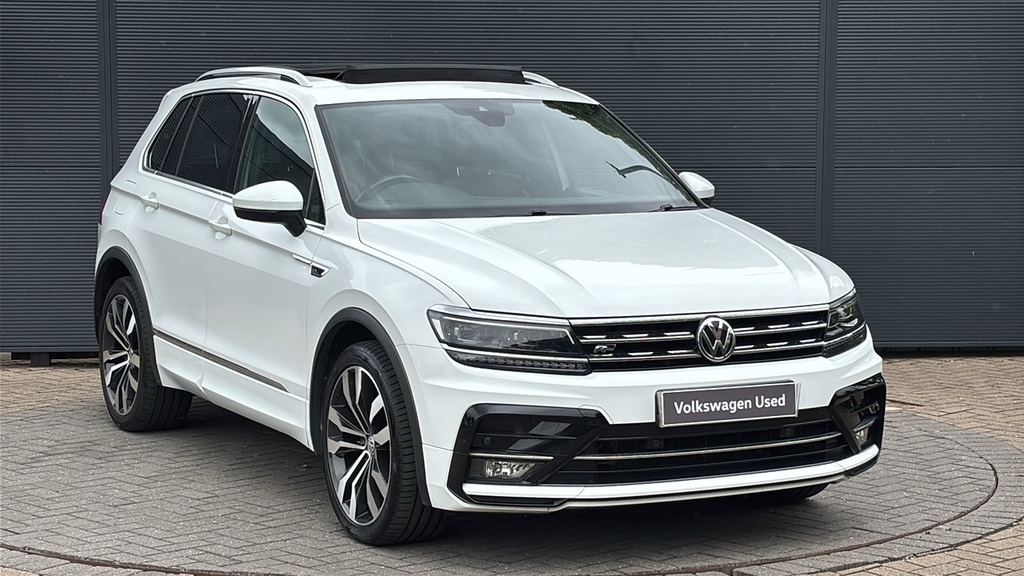 Volkswagen Tiguan 2.0 Tdi Bmt 150 4Motion R Line Dsg 150 Ps White