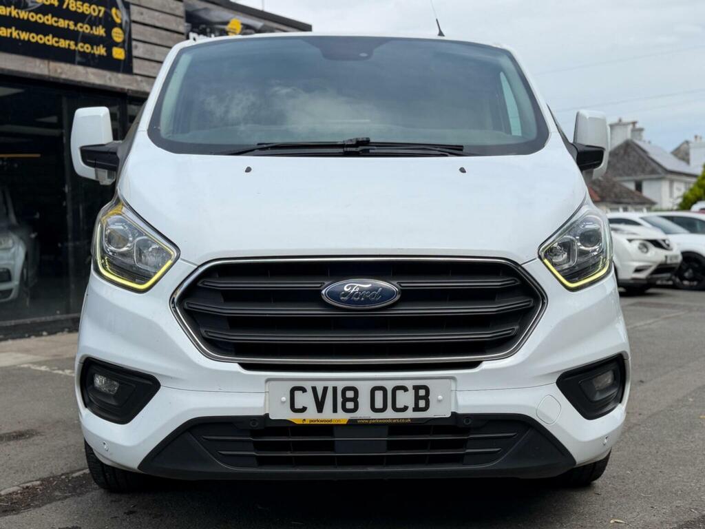 Ford Transit Custom Panel Van 2.0 300 Ecoblue Limited L1 H1 Euro 6 CV18OCB White #3