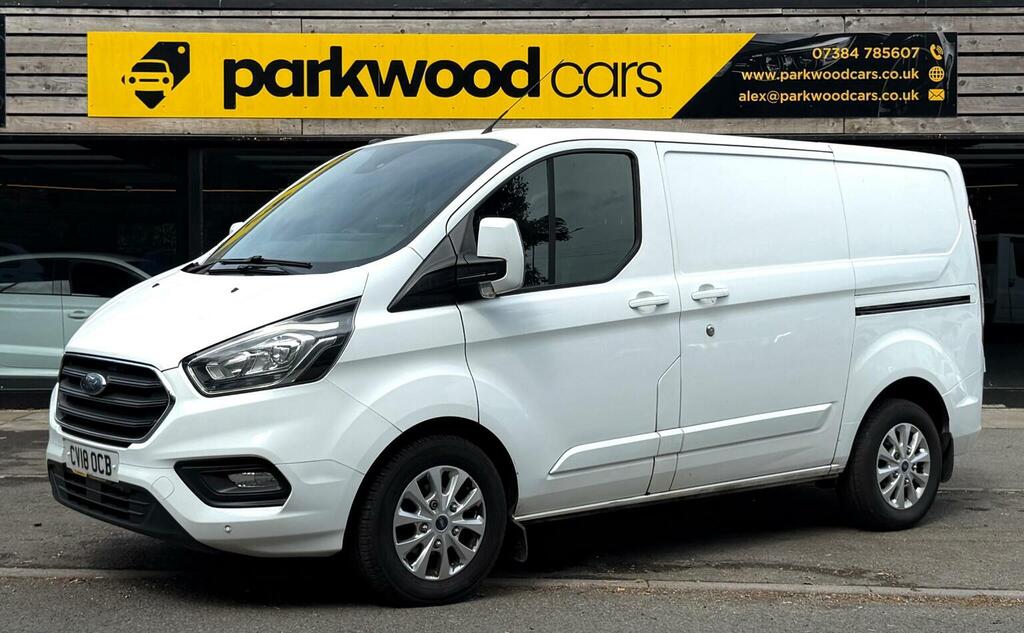 Ford Transit Custom Panel Van 2.0 300 Ecoblue Limited L1 H1 Euro 6 CV18OCB White #2