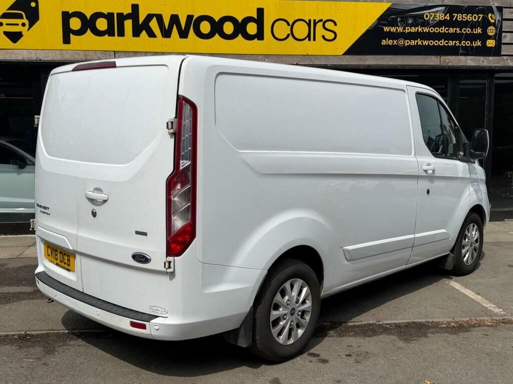 Ford Transit Custom Panel Van 2.0 300 Ecoblue Limited L1 H1 Euro 6 CV18OCB White #6