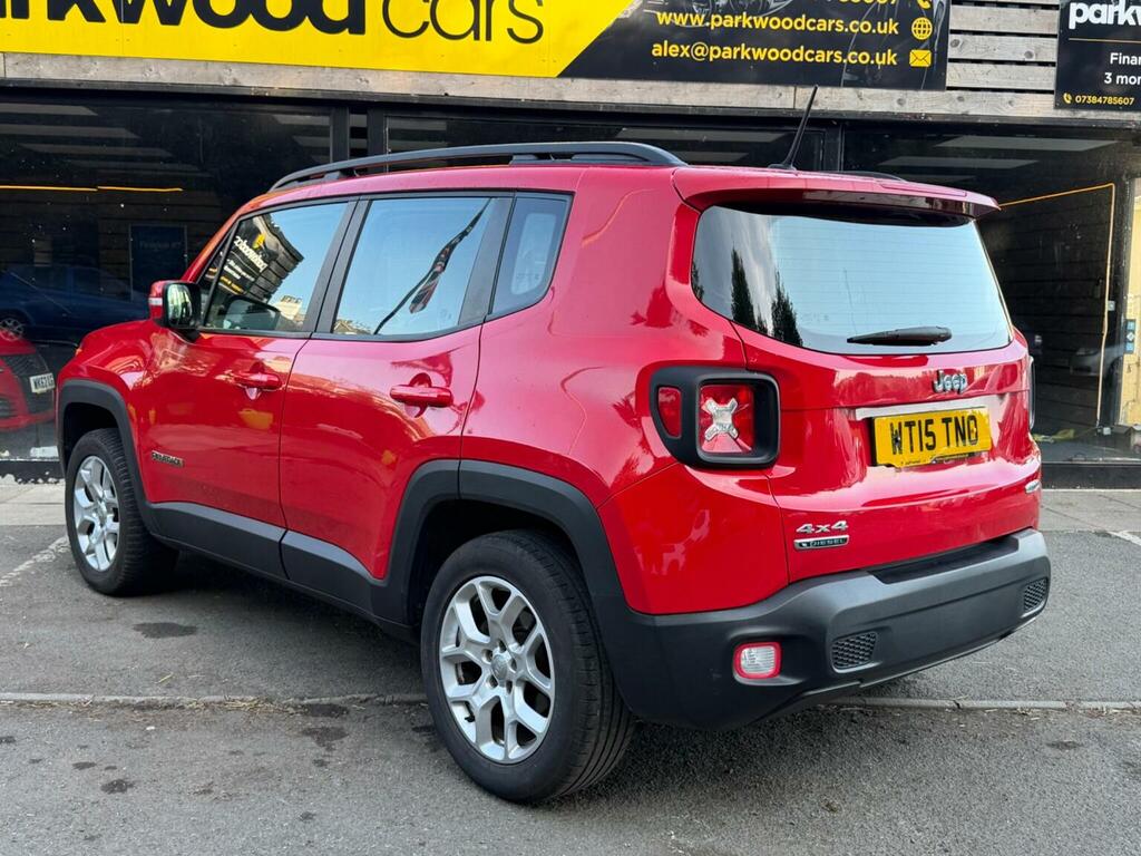 Jeep Renegade 2.0 Multijetii Longitude 4Wd Euro 6 Ss Red #6