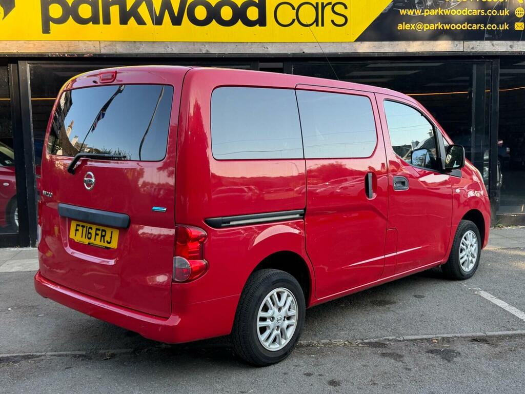 Nissan NV200 1.5 Dci Acenta Euro 6 7 Seat Red #3