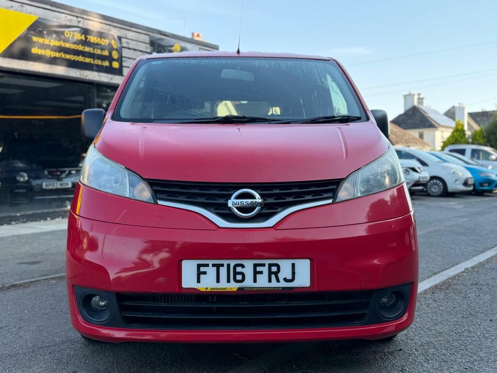Nissan NV200 1.5 Dci Acenta Euro 6 7 Seat Red #5