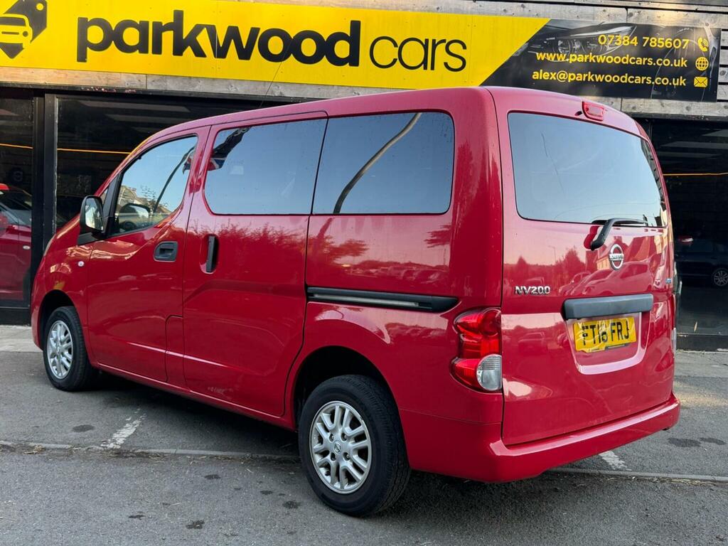 Nissan NV200 1.5 Dci Acenta Euro 6 7 Seat Red #4
