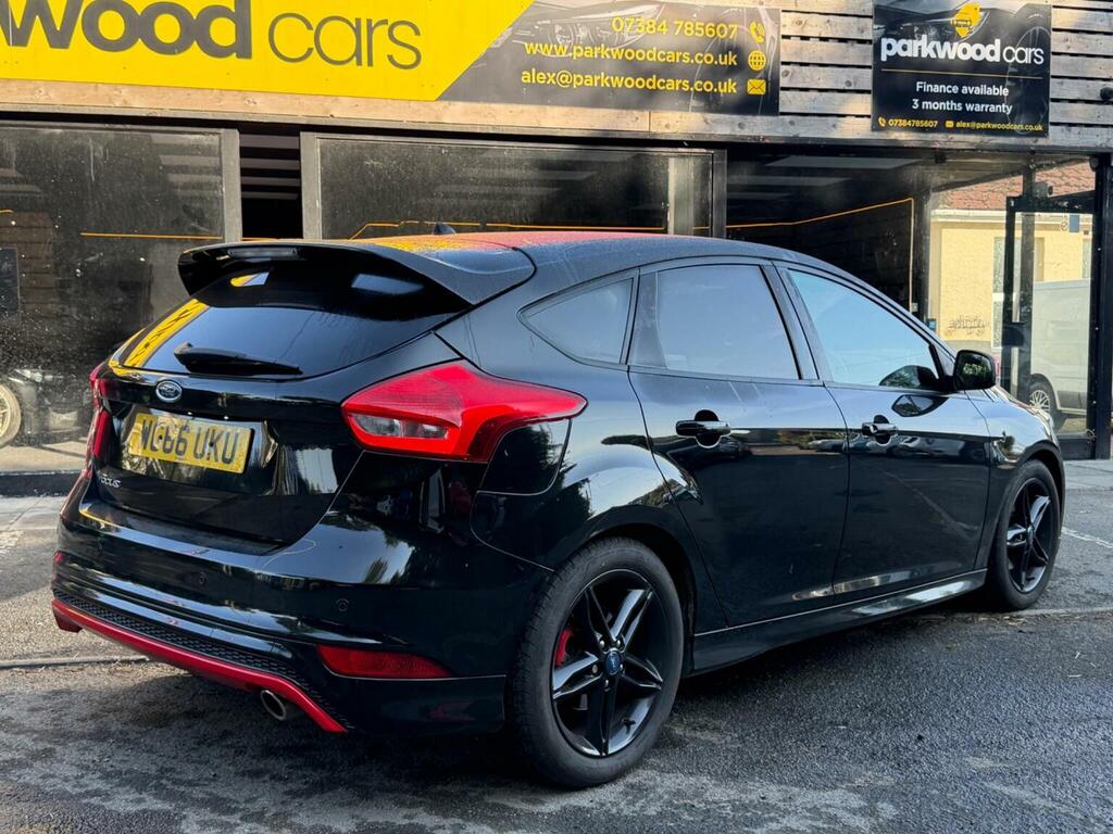 Ford Focus Hatchback 2.0 Tdci Zetec S Black Edition Euro 6 S WG66UKU Black #5