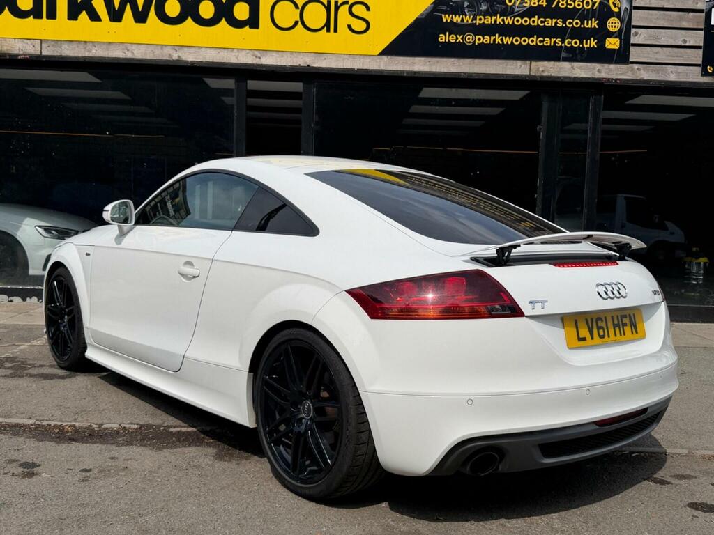 Audi TT Coupe 2.0 Tfsi Black Edition Euro 5 Ss 201 LV61HFN White #4