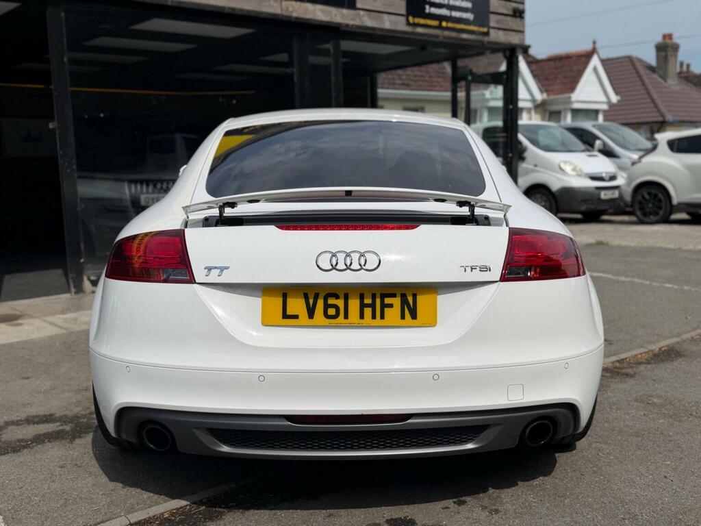 Audi TT Coupe 2.0 Tfsi Black Edition Euro 5 Ss 201 LV61HFN White #5
