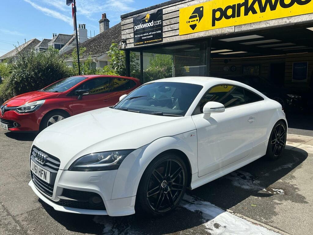 Audi TT 2.0 Tfsi Black Edition Euro 5 Ss LV61HFN White #2