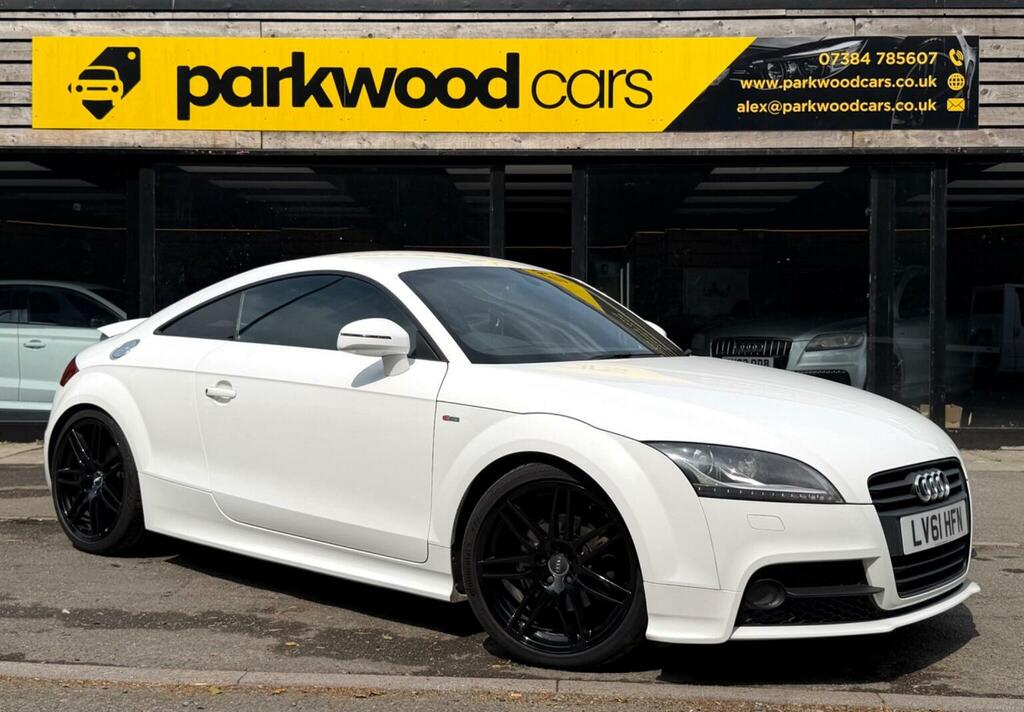Audi TT Coupe 2.0 Tfsi Black Edition Euro 5 Ss 201 LV61HFN White