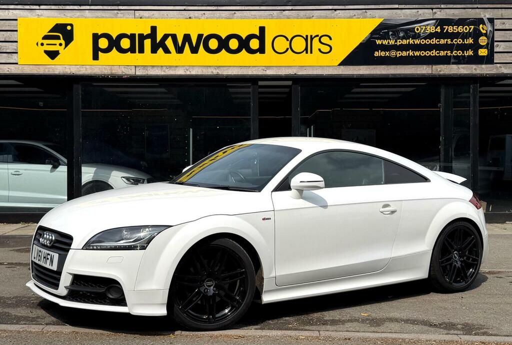 Audi TT Coupe 2.0 Tfsi Black Edition Euro 5 Ss 201 LV61HFN White #2